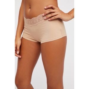 FREE PEOPLE Cotton Medallion Boyshort XS NWT